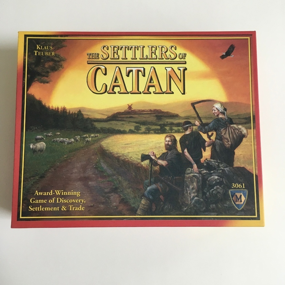 Settlers of Catan Board Game Mayfair Games 3061 Edition 100% Complete